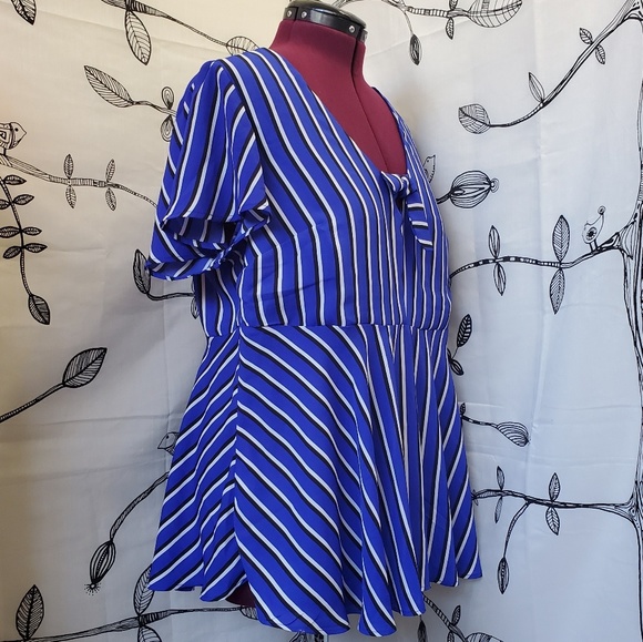 Torrid - Georgette Bow Blouse - Picture 3 of 8